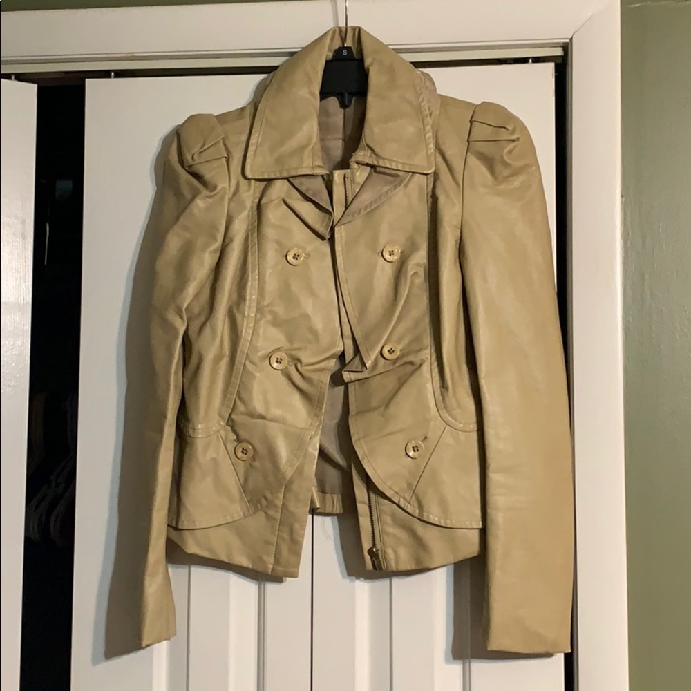 Leather jacket
